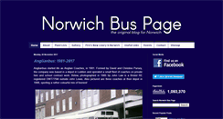 Desktop Screenshot of norwichbuspage.com